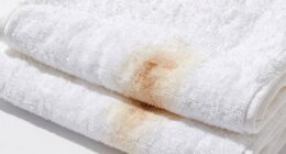 towel stain lifting method