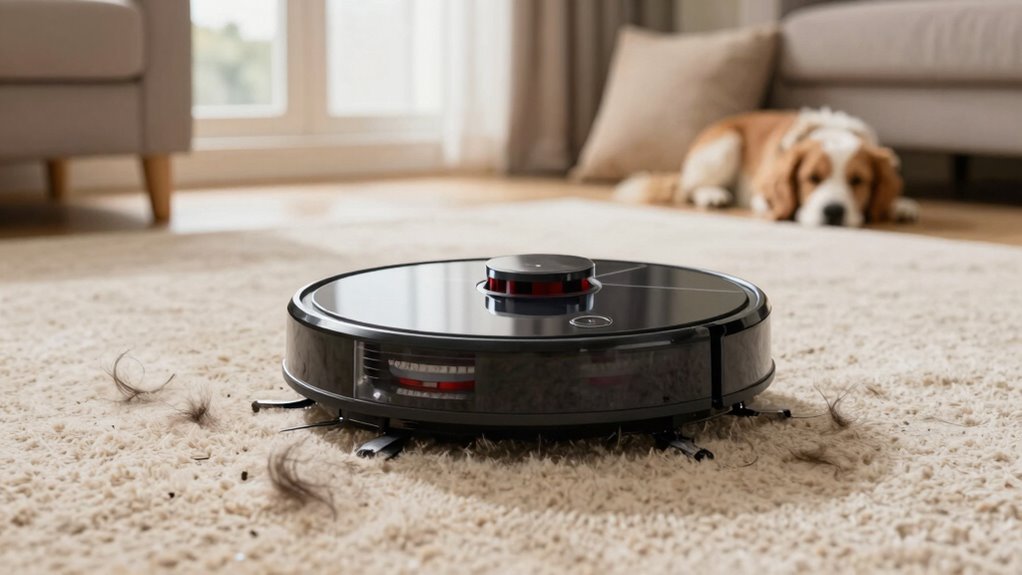 two pass pet hair cleaning