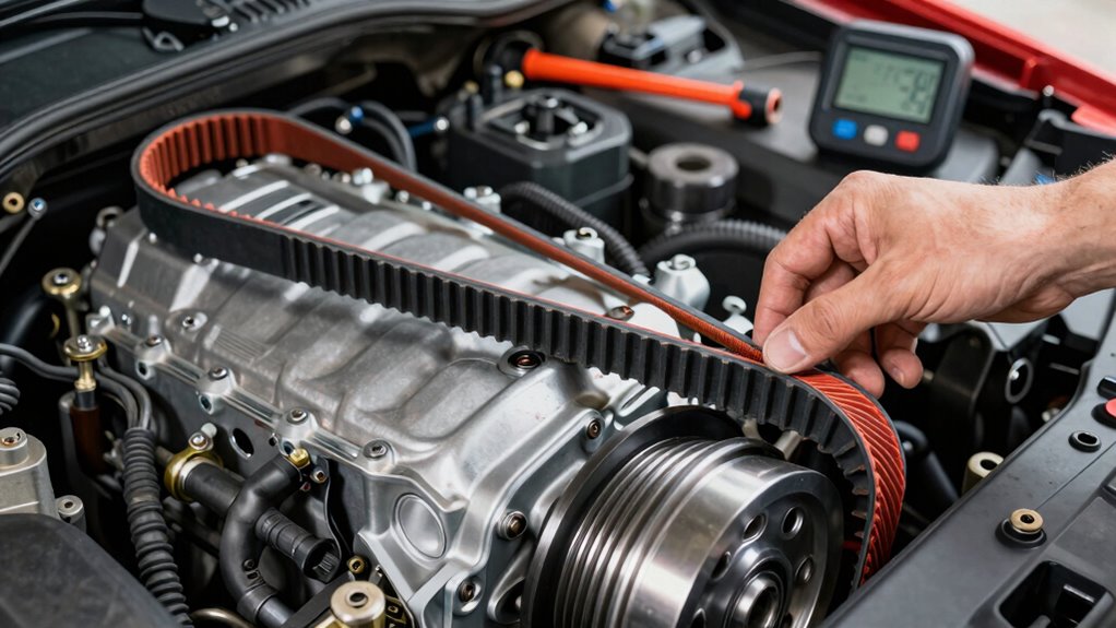 vehicle belt warning signs