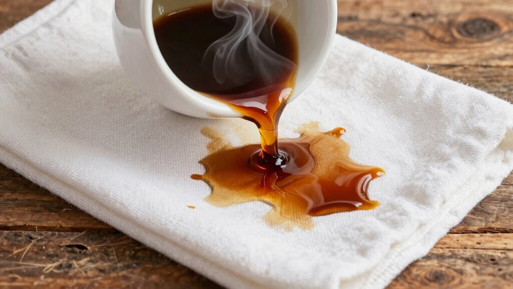 vinegar stain removal process