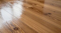 vinyl plank streaking issue