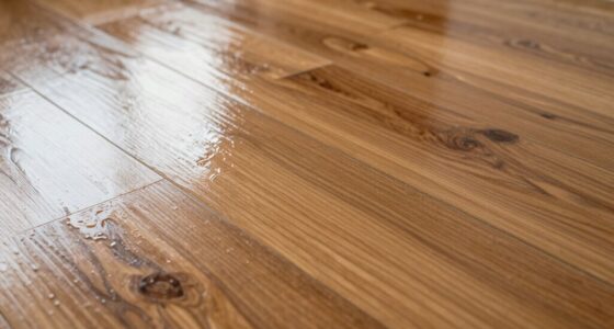 vinyl plank streaking issue