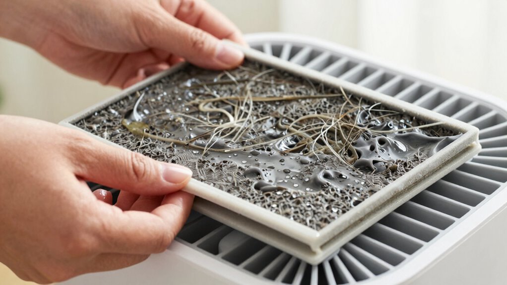 washable filter drying mistake