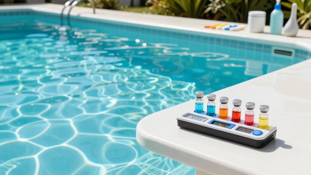weekly pool chemistry checks