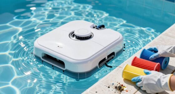 weekly pool cleaner maintenance