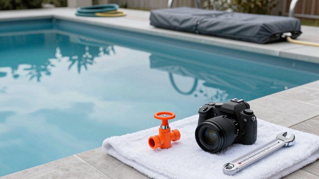 winterize pool equipment effectively