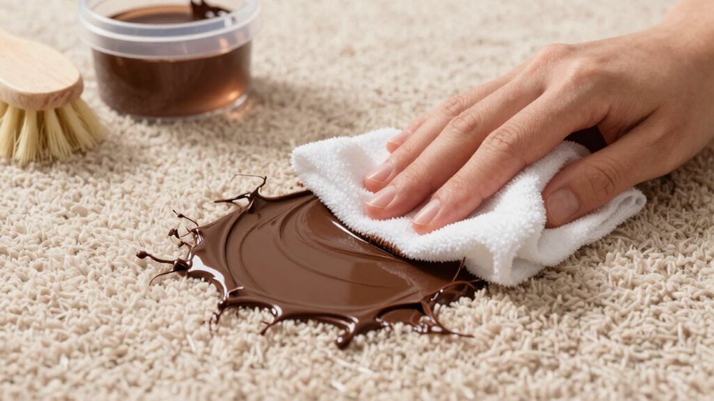 act quickly blot and clean