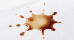 act quickly to prevent staining