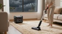 backup power maintains cleanliness