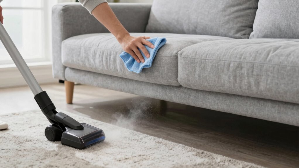 clean vacuum dry refresh