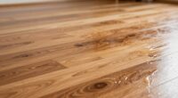 cleaned floors feel sticky