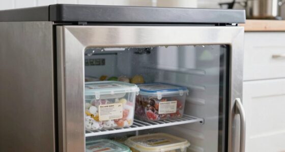 clear labels clean interiors