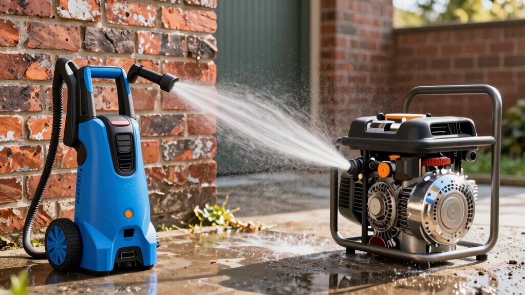 comparison of pressure washer types