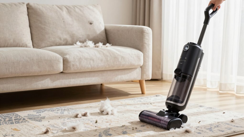 consistent pet hair management