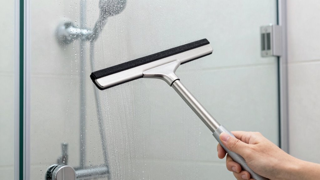 consistent squeegee for cleanliness