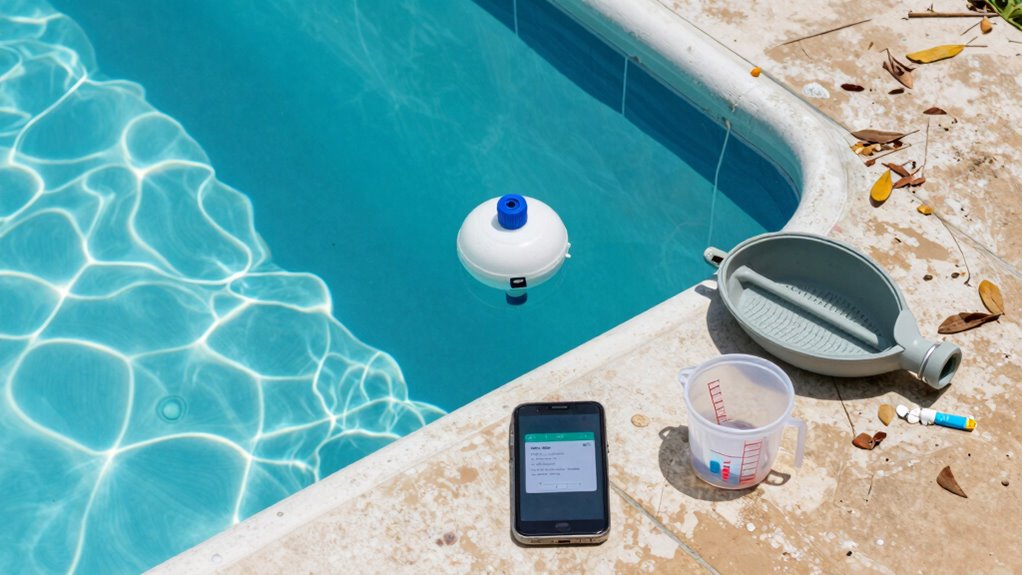 daily testing maintains water balance