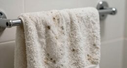 damp towels harbor bacteria