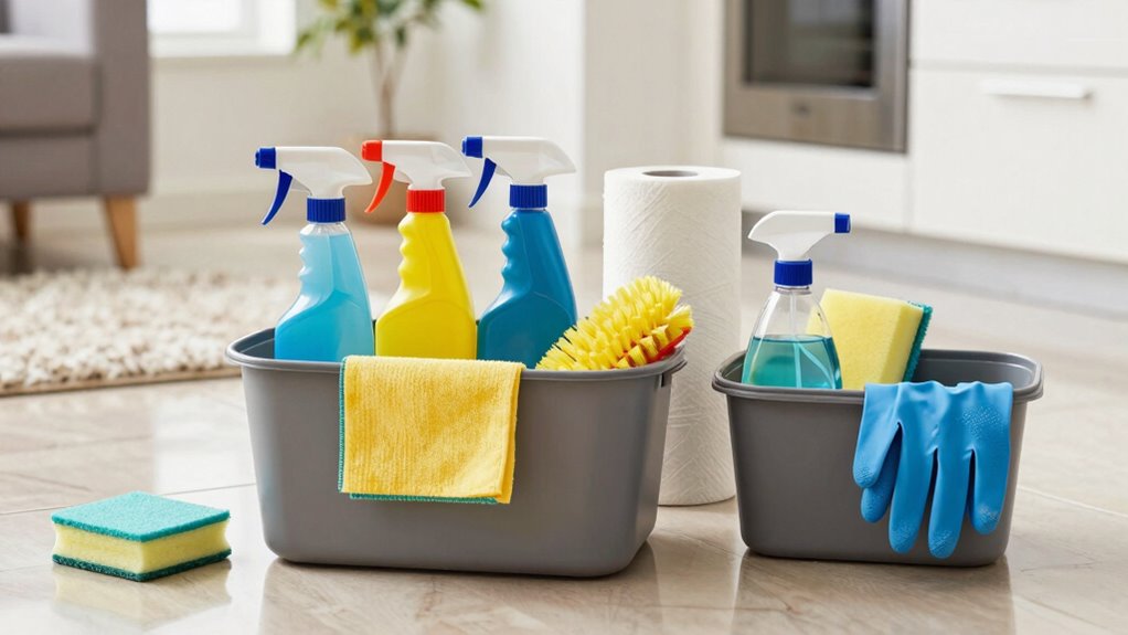 eco friendly cleaning supply organization
