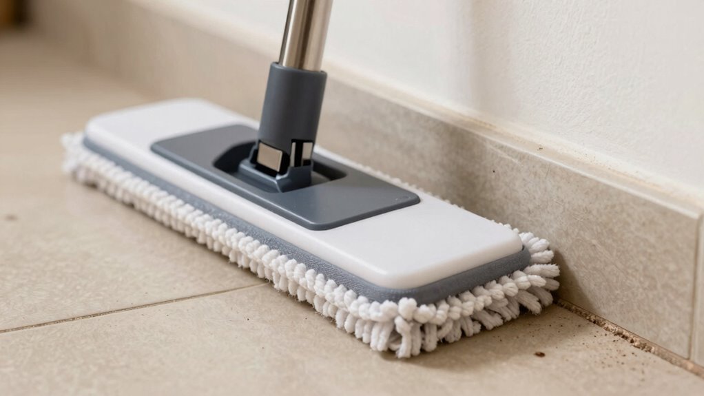 edge cleaning with specialized tools
