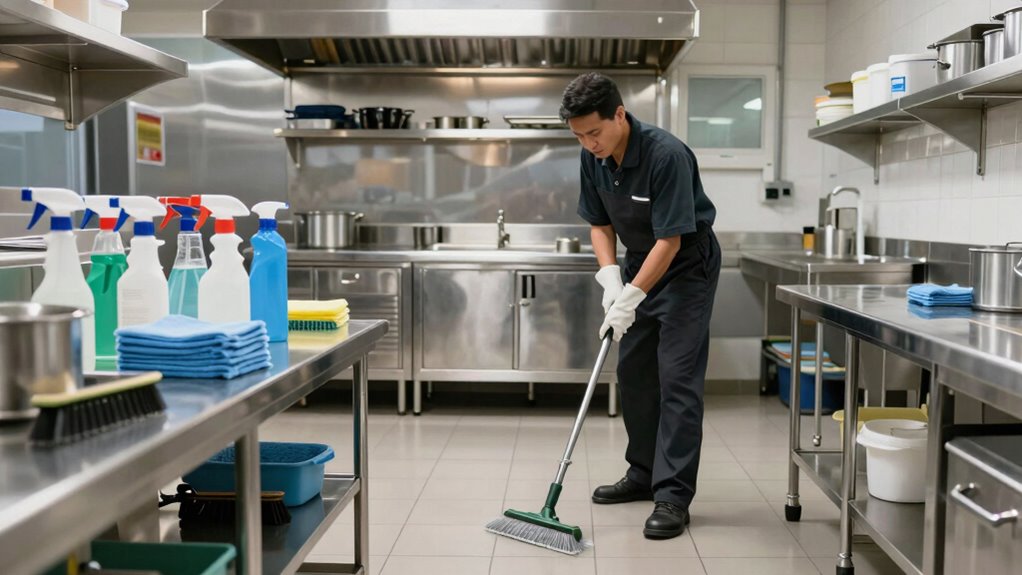 effective shift cleaning routine