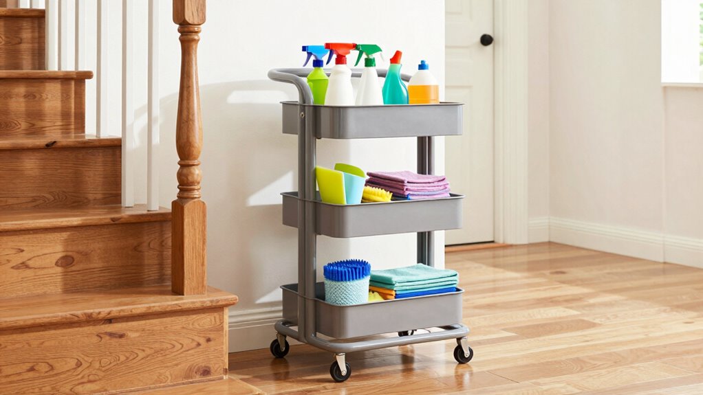 efficient multi level cleaning setup