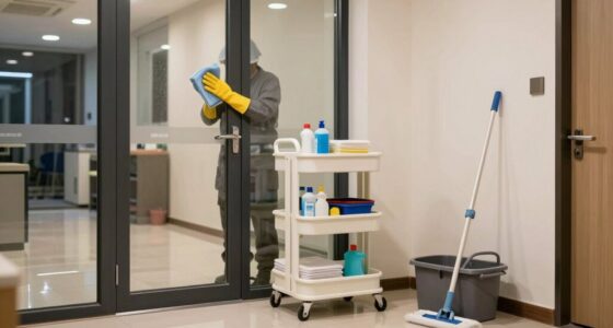 efficient night cleaning routine
