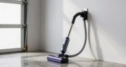 enhanced garage cleaning system