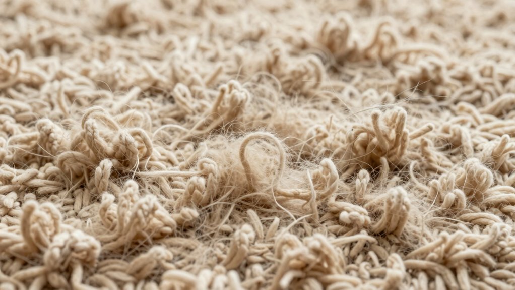 fiber density and surface texture