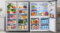 freezer organization comparison