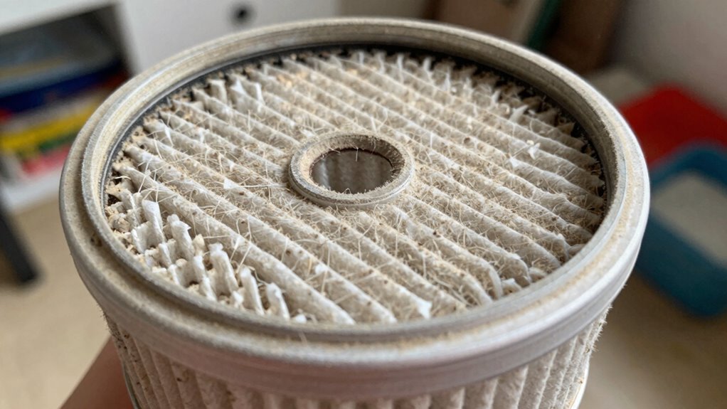 frequency of pre filter cleaning
