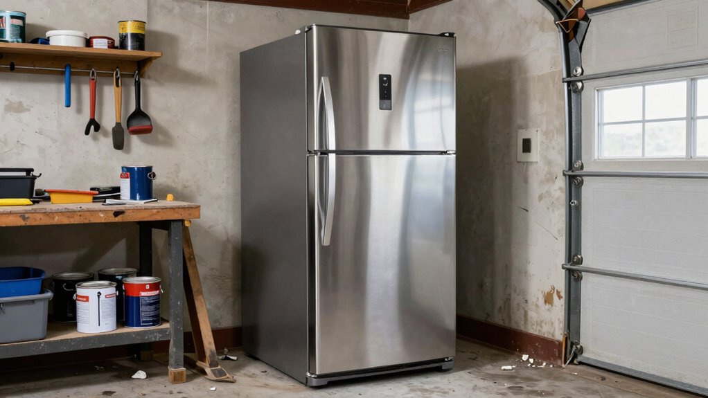 garage fridge maintenance tips