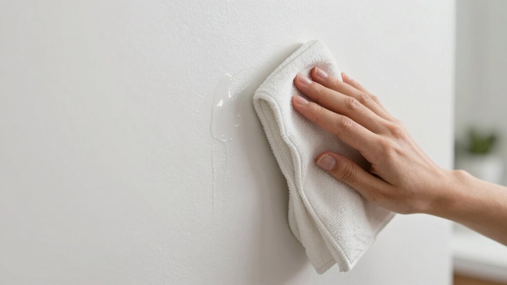 gentle cleaning for painted walls