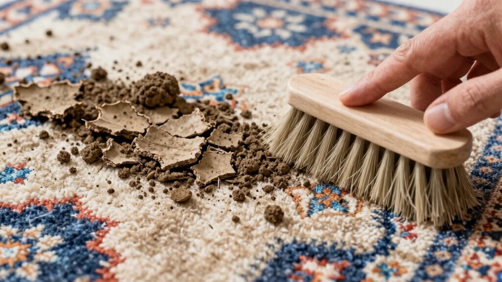 gentle mud removal techniques
