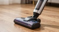 gentle vacuuming prevents scattering