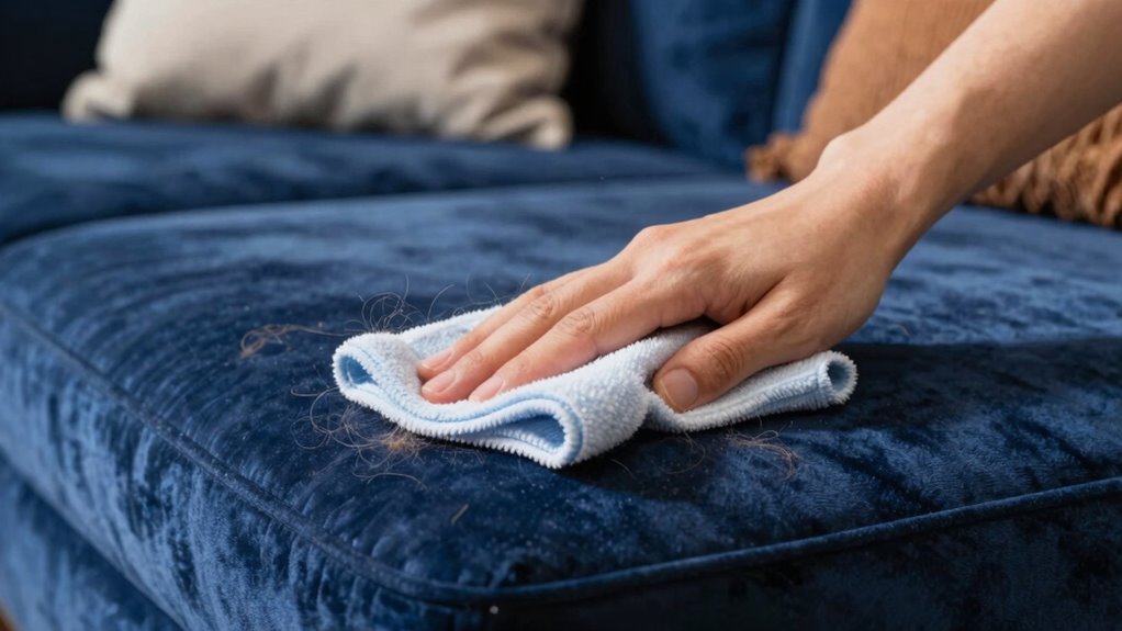 gentle velvet pet hair removal