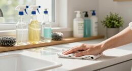 gradual low waste cleaning approach