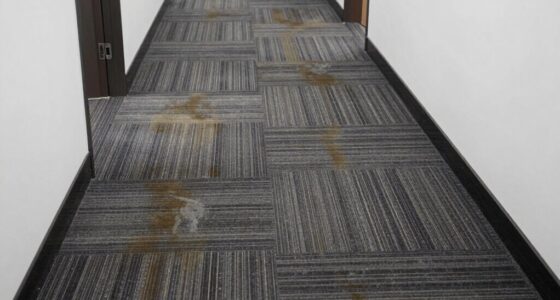 high foot traffic stains