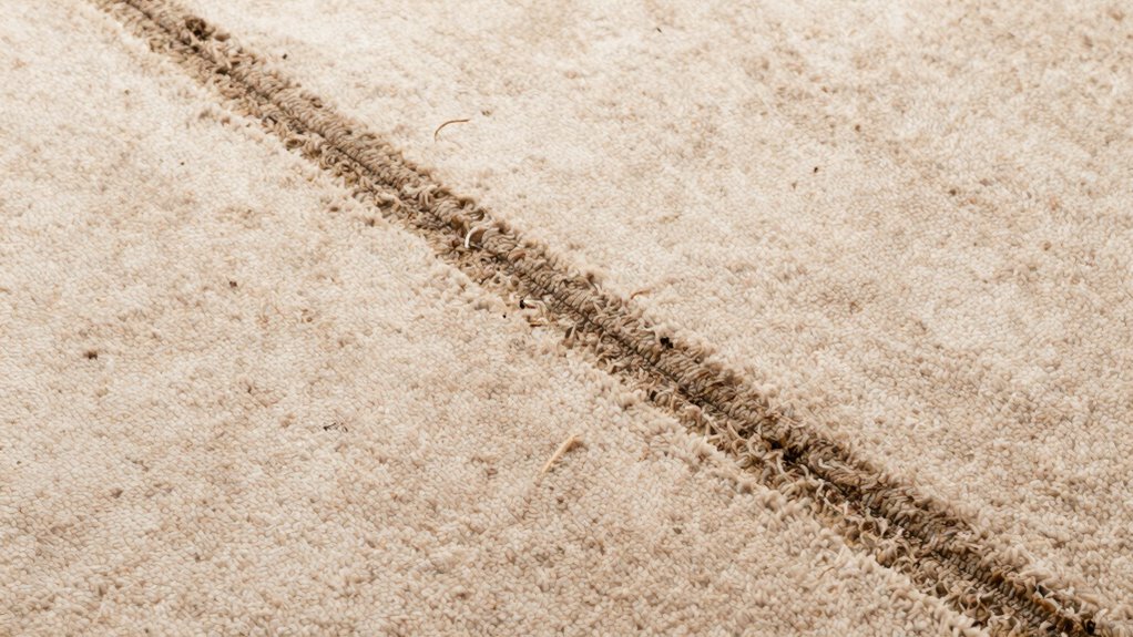 high traffic carpet deterioration effects