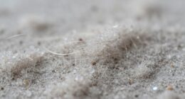 identifying pet hair dander