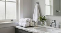 maintain guest bathroom neatness