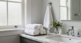 maintain guest bathroom neatness