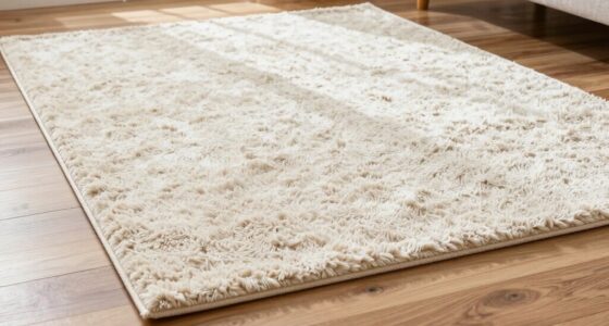 maintain rug fluffiness regularly