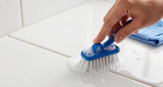 mess free grout cleaning