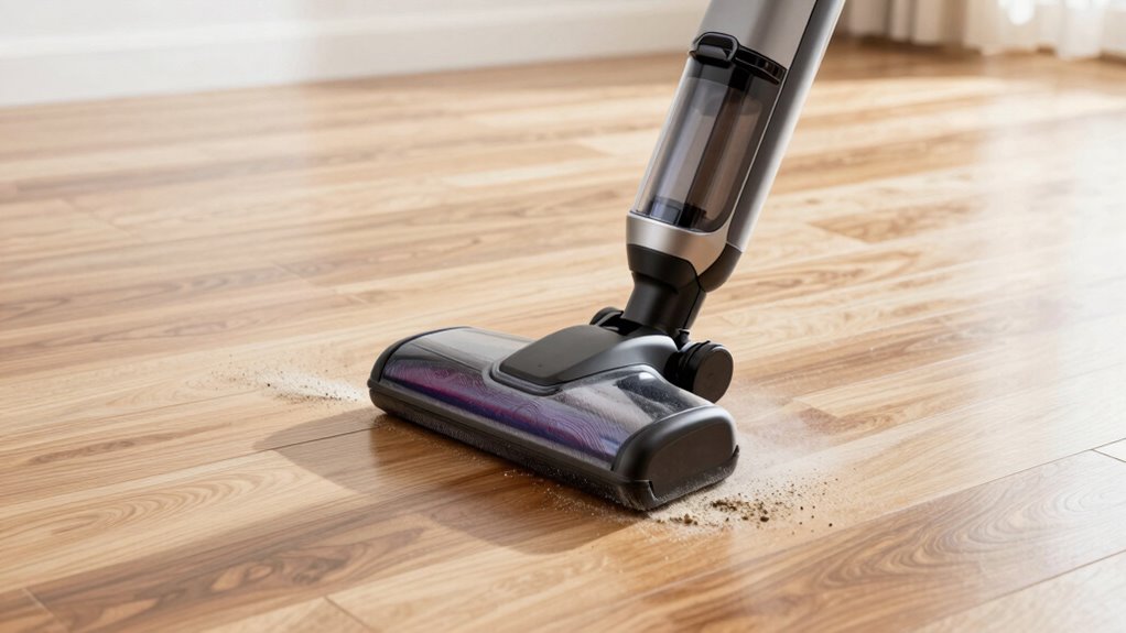 methodical vacuuming for cleanliness