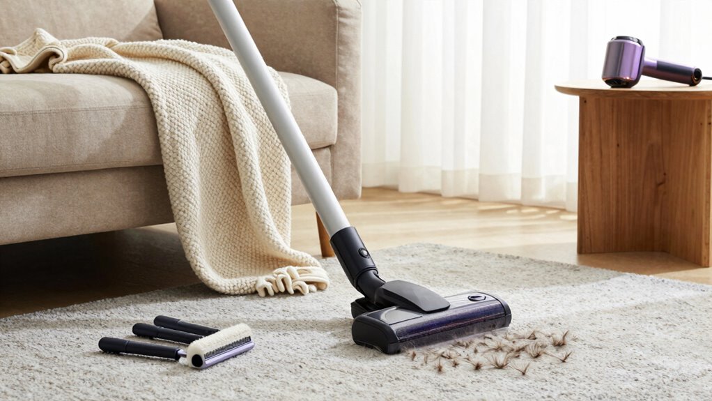 minimize pet hair buildup