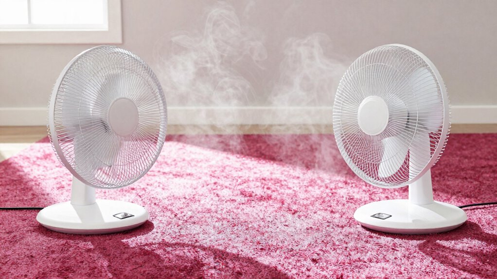 optimal carpet drying method