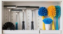 organize cleaning tools effectively