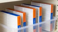 organize replacement filters efficiently