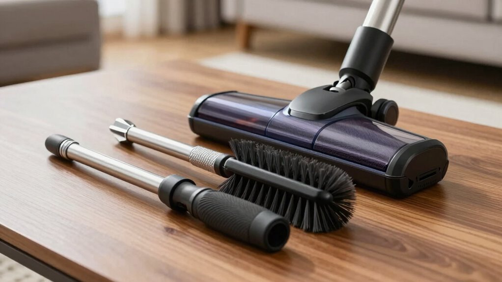 organized compatible vacuum attachments