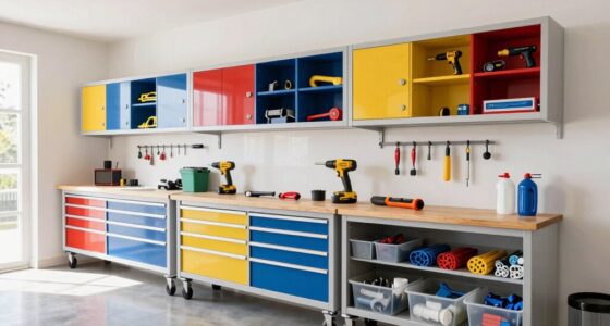 organized tools simplify cleaning
